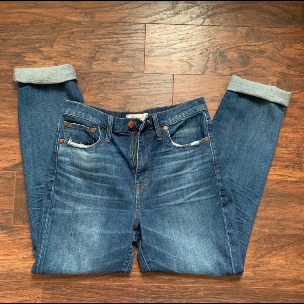 Madewell High Rise Boyfriend Jeans